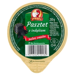 PROFI PASZTET Z INDYKIEM 250G