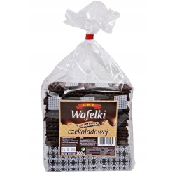 Wafelki w polewie o smaku czekoladowym 300g MK