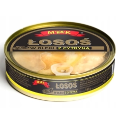 Łosoś w oleju z cytryną 0,16 kg MK