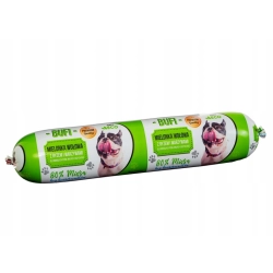 PREMIUM Karma WOŁOWA Z RYŻEM WARZYWAMI 1 KG DLA PSÓW DOROSŁYCH 80% MIĘSA