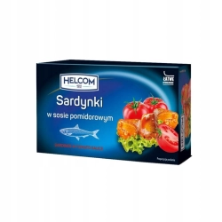 Helcom SARDYNKI w Sosie POMIDOROWYM 125g