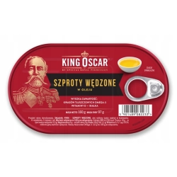 Szproty Wędzone w Oleju 160g King Oscar