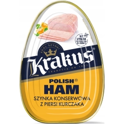 SZYNKA KONSERWOWA Z PIERSI KURCZAKA 340G KRAKUS