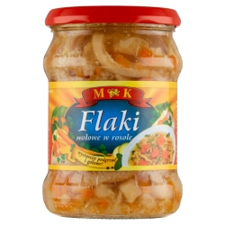 MK FLAKI WOŁOWE W ROSOLE 500g gotowe danie słoik