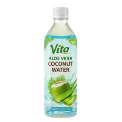 NAPÓJ ALOESOWY Vita Aloe Vera z Miąższem Aloesu i wodą kokosową 500 ml
