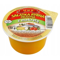 Sałatka rybna z makrelą pikantna 150 g MK 0,15 kg MK
