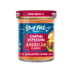 SZARPANA WIEPRZOWINA AMERICAN CLASSIC 280G PAMAPOL STREETFOOD