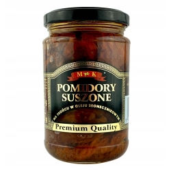 Pomidory suszone na słońcu w paskach w oleju słonecznikowym MK 280 g