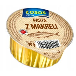 PASTA Z MAKRELI 90g ŁOSOŚ USTKA