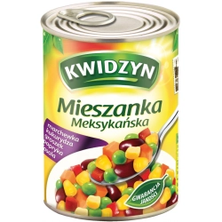 Mieszanka warzywna meksykańska puszka 400 g Kwidzyń