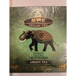 Herbata Zielona w torebkach 200g 2gx100T MK Ceylon Tea