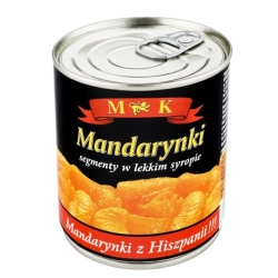 Mandarynki w syropie MK 0,31 kg
