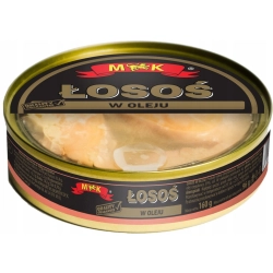 ŁOSOS w oleju 0,16 kg MK