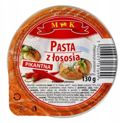 Pasta z łososia pikantna MK 0,13 kg