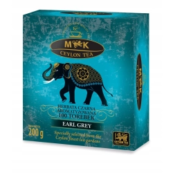 Herbata czarna aromatyzowana EARL GREY o smaku bergamotki 200g (100 t ) Herbata czarna aromatyzowana EARL GREY o smaku bergamotki 200g (100 t )