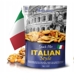Mix orzeszków ziemnych i krakersów ITALIAN STYLE 120g NutsOriginal Mix orzeszków ziemnych i krakersów ITALIAN STYLE 120g NutsOriginal