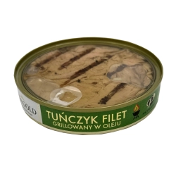 Filet z tuńczyka grillowany w oleju 120g Riga Gold 0,12 kg