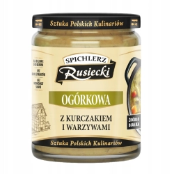 SPICHLERZ 470g Ogórkowa z kurczakiem i warzywami SŁOIK