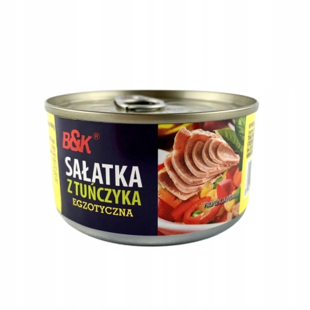 Sałatka z tuńczyka egzotyczna B&K 0,185 kg
