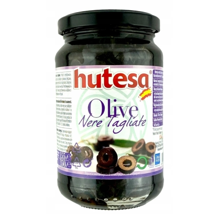 Oliwki czarne krojone Hutesa 330 g