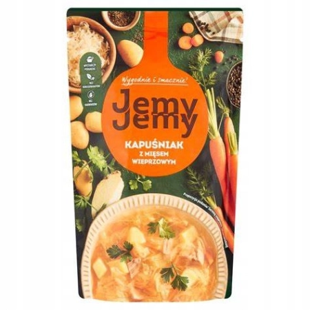 Jemy Zupa kapuśniak z mięsem wieprzowym 450 g
