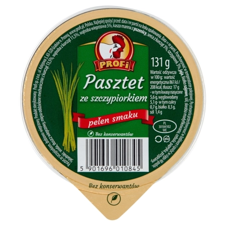 PROFI PASZTET ZE SZCZYPIORKIEM 131G