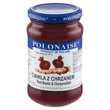 Ćwikła z chrzanem Buraki Polonaise 340 g