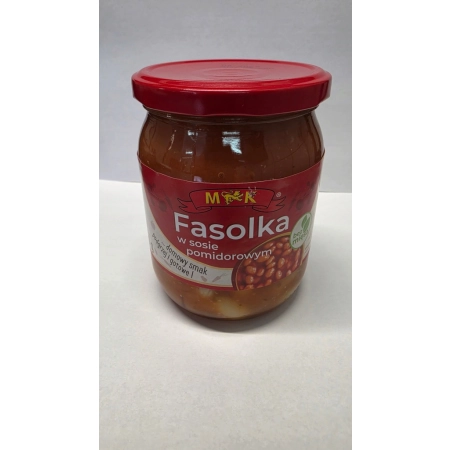 MK FASOLKA W SOSIE POMIDOROWYM 500G