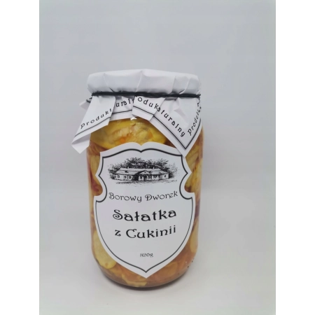 Sałatka z Cukinii 820g Borowy Dworek