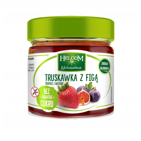 Pasta owocowa truskawka z figą 225ml HELCOM