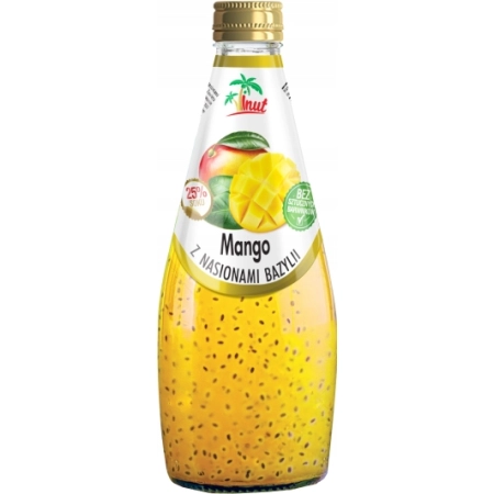 Napój Vinut Mango z nasionami bazylii 290ml