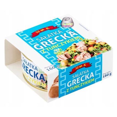 Sałatka grecka z tuńczykiem Konshurt 160g