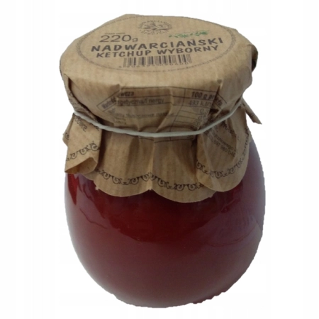Ketchup ketchup wyborny Nadwarciańskie Specjały 220 ml 220 g