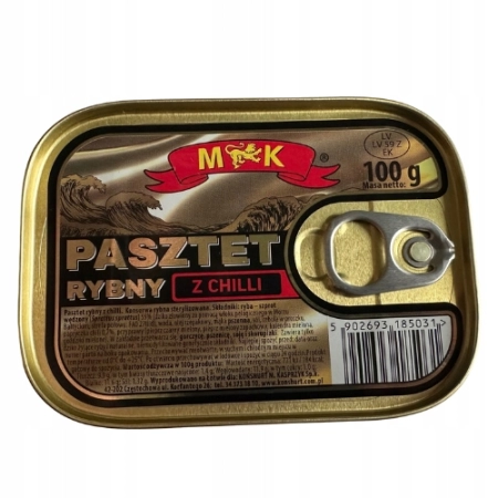Pasztet rybny z chilli MK 100g