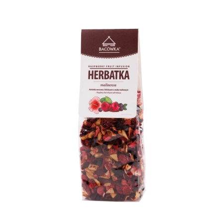 Herbatka malinowa Owocowa 90g Bacówka