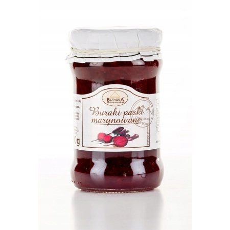 Buraki paski marynowane 290g Bacówka