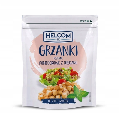 Helcom Grzanki pszenne z pomidorem i oregano 100 g