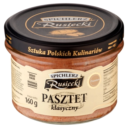 Pasztet klasyczny 160g słoik Rusiecki Spichlerz