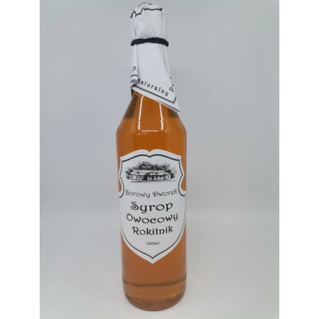 Syrop Rokitnik 500ml Borowy Dworek na odporność, na skórę