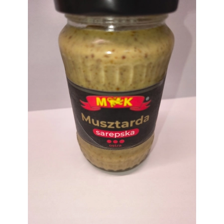 Musztarda sarepska 190g MK ostra słowacka