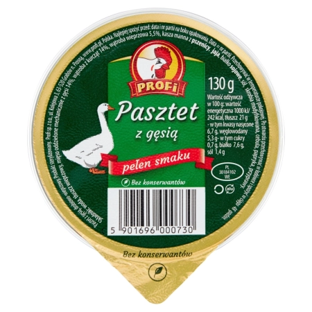 Pasztet z gęsi Profi 131 g