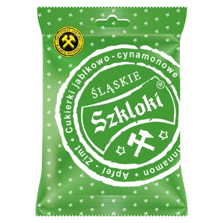 Cukierki Karmelki Szkloki jabłkowo cynamonowe Visa Bell 80 g