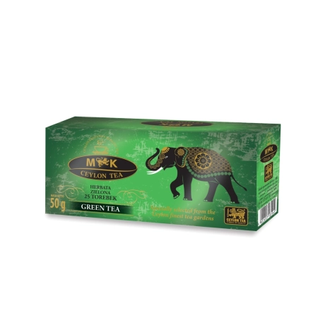 Herbata zielona w torebkach 50g 2gx25t MK Ceylon Tea