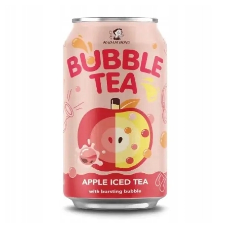Bubble Tea Jabłko z kuleczkami Iced Tea