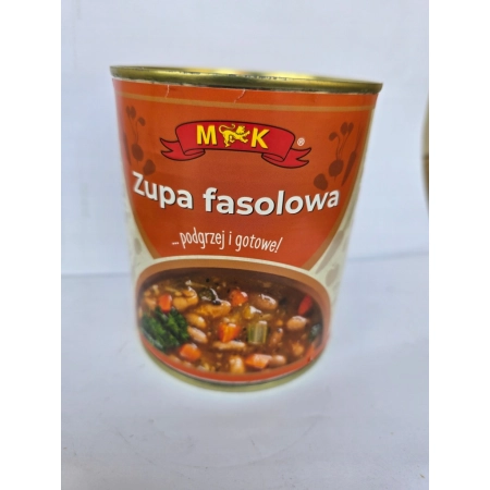 Zupa fasolowa 800g MK puszka