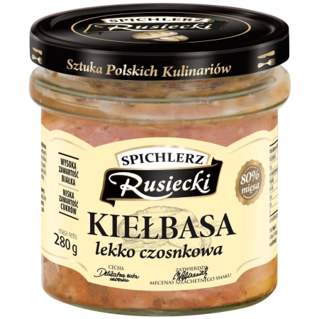 Kiełbasa lekko czosnkowa Spichlerz Rusiecki 280 g