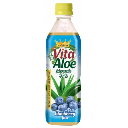 Napój z aloesem Jagoda 38% VITA ALOE 0,5L 500ml