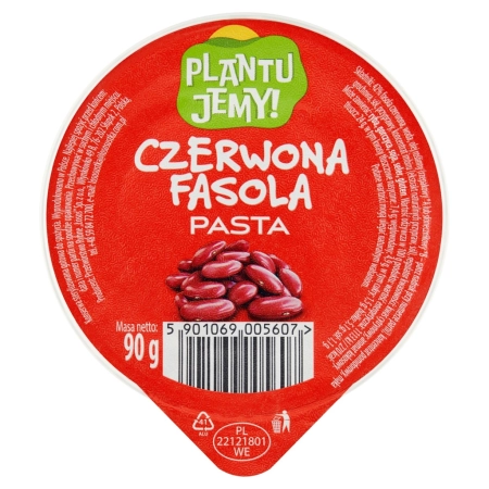 Plantu Jemy! Pasta czerwona fasola 90 g