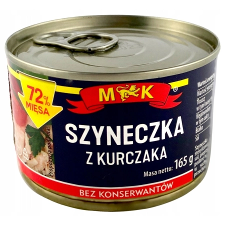 Szyneczka z kurczaka 165 G MK