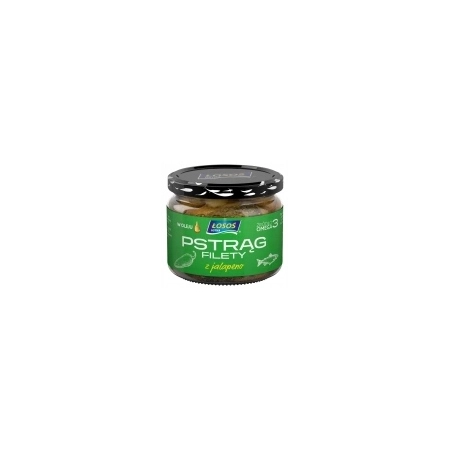ŁOSOŚ PSTRĄG ZESTAW 6X 260G JALAP.+ PAPRYK.SŁOIK